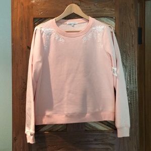 Rebecca Minkoff sweatshirt in pink xs